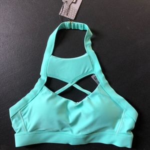 Chestee sports bra teal